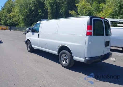 2019 GMC Savana 2500 Work Van from USA, damaged, VIN 1GTW7AFGXK1339426